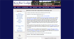 Desktop Screenshot of kenbarlodge.com